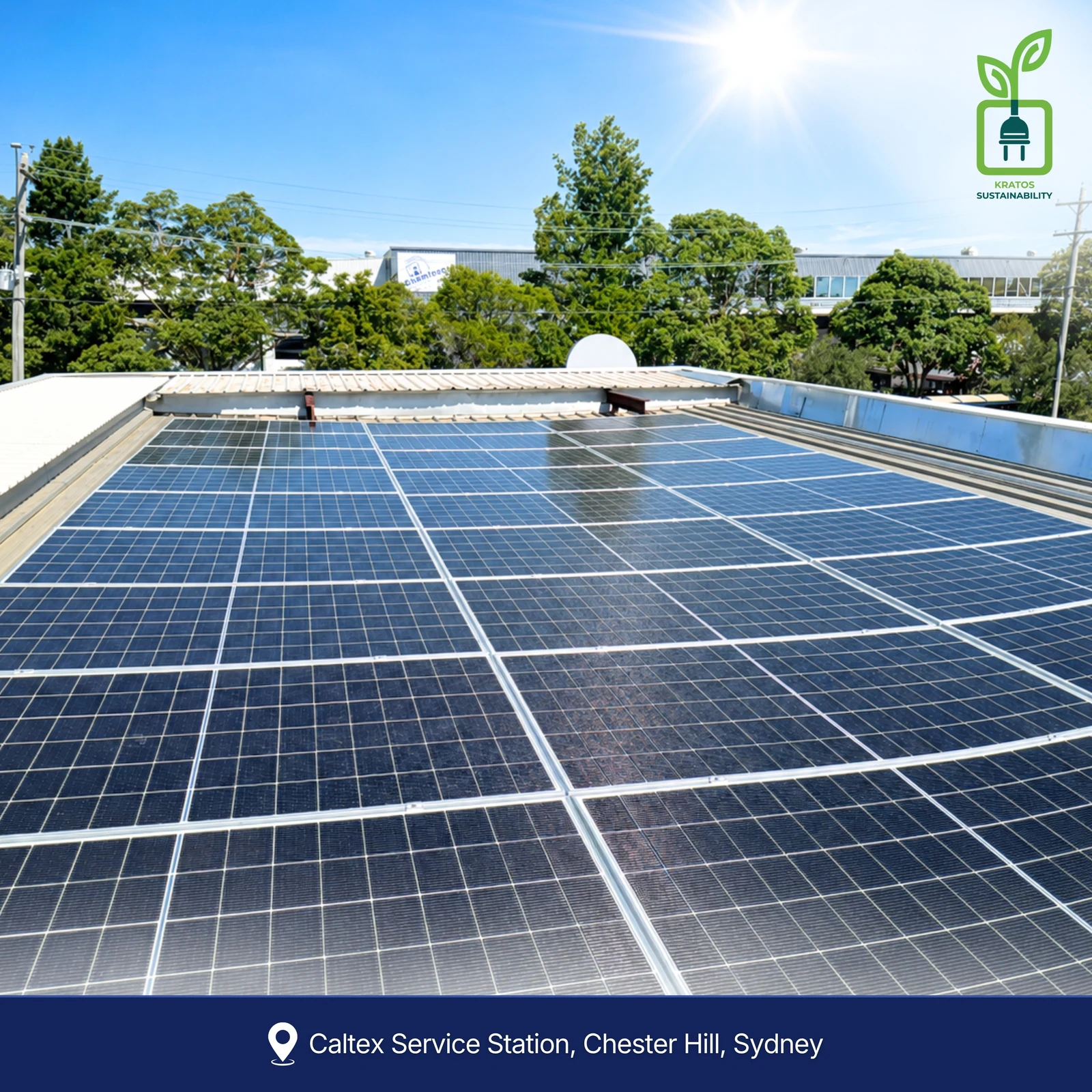 50 kw Commercial Solar System with 48 kwh Battery in Chester Hill, Sydney — Image 4
